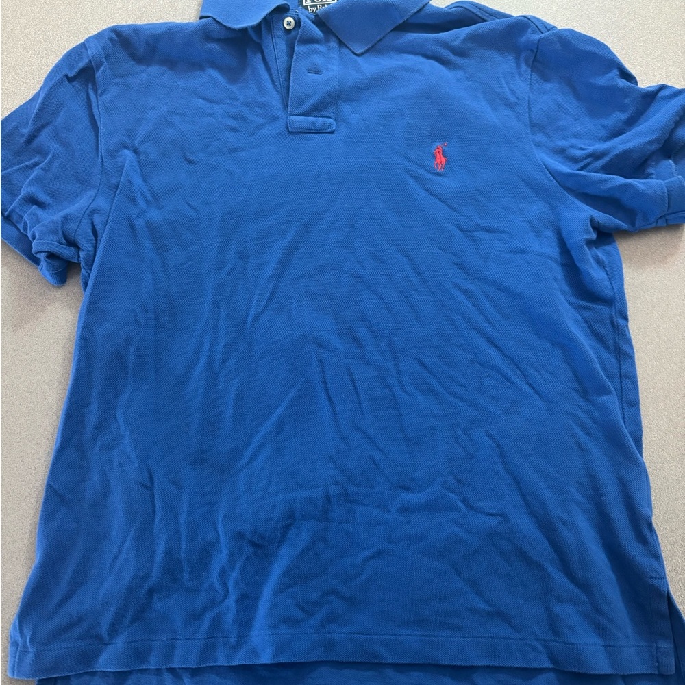 Polo by Ralph Lauren Men's Royal Blue Polo Shirt
